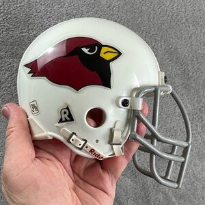 Vtg Arizona Cardinals 1995 NFL Riddell Mini Helmet